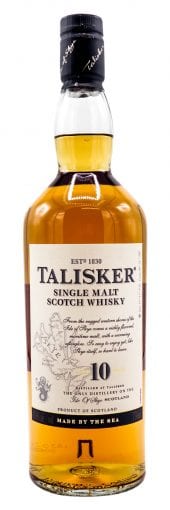 Talisker Single Malt Scotch Whisky 10 Year Old 750ml