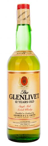 Glenlivet Single Malt Scotch Whisky 12 Year Old, Classic Golf Courses of Scotland: St. Andrews 750ml